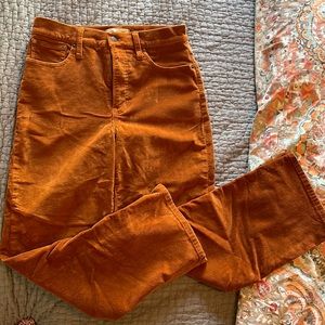Madewell The Perfect Vintage Wide leg Cords, size 28